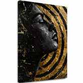 Immagine elegante di una donna Mistero della notte